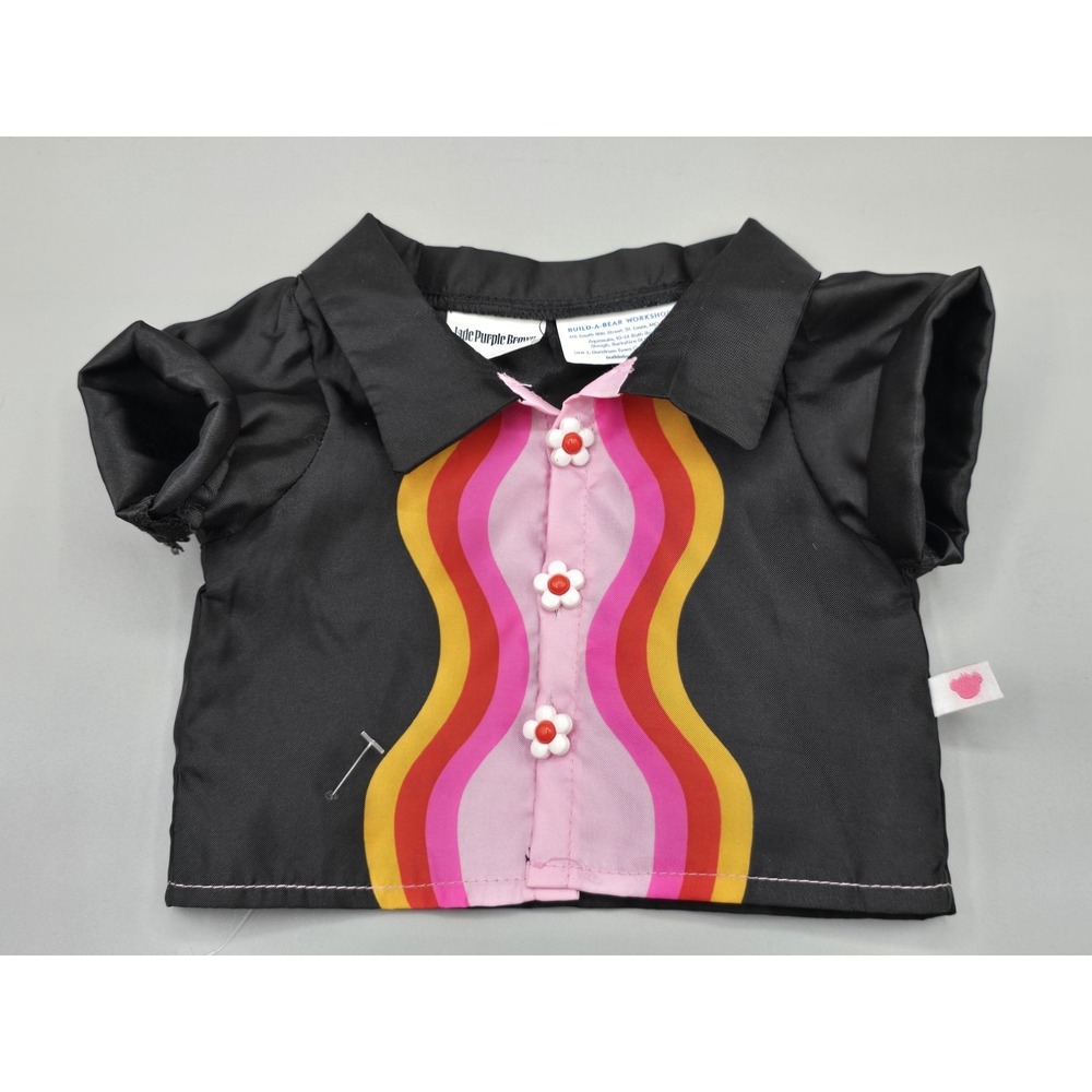 Build-a-bear Jade Purple‎ Brown Daisy Jacket & Black Pants 2023 BAB South Africa